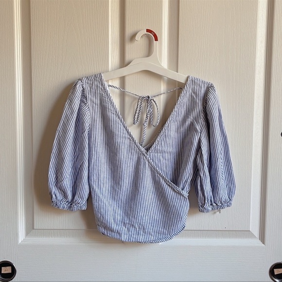 abercrombie & fitch smocked waist blouse - Picture 7 of 11